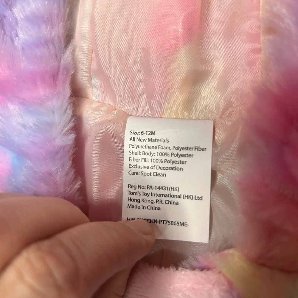 Unicorn costume 6-12 months new